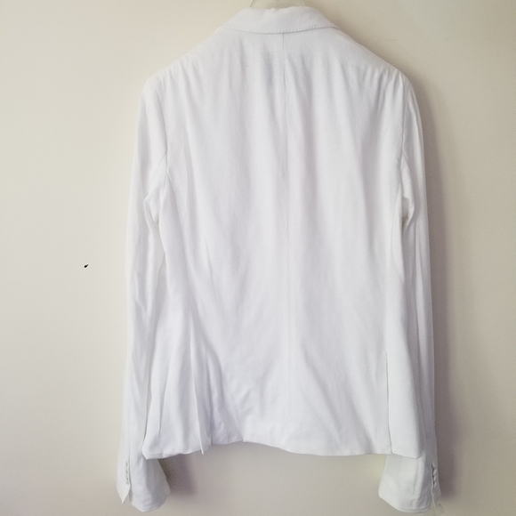 3.1 Phillip Lim Blazer white cotton knit sz M - Picture 6 of 7